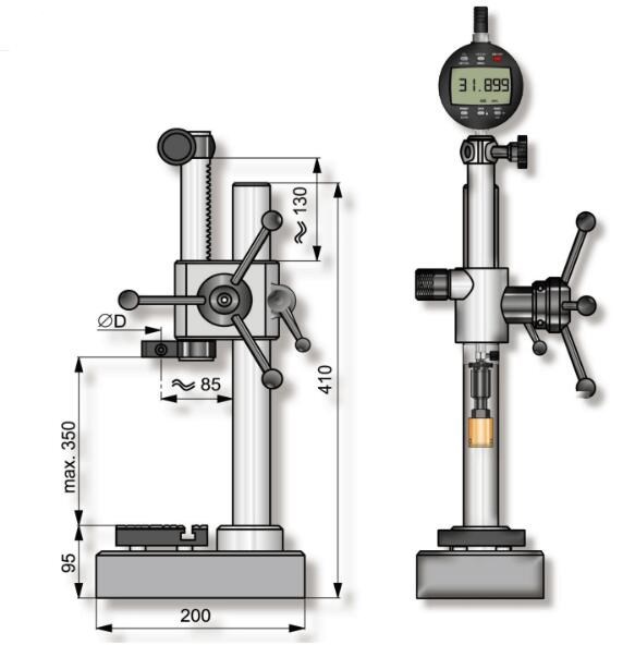 HEXACON臺(tái)架式孔徑測量系統(tǒng)