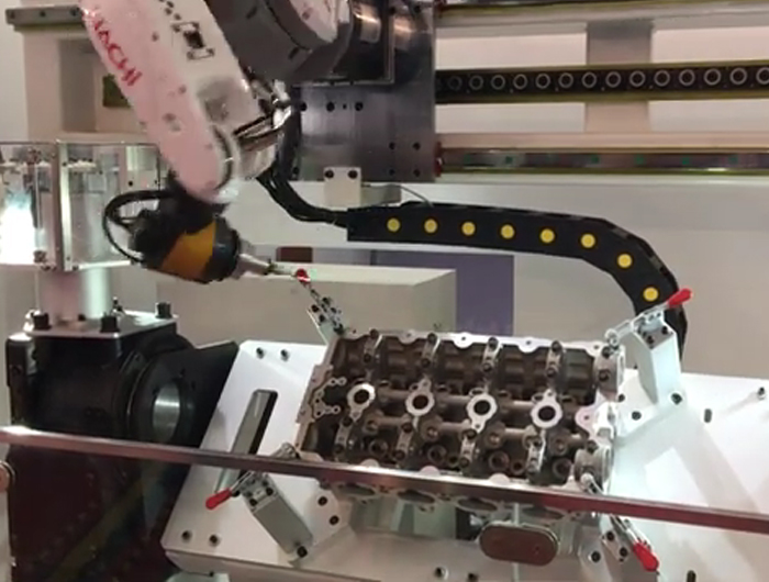 發(fā)電機缸體浮動去毛刺解決方案